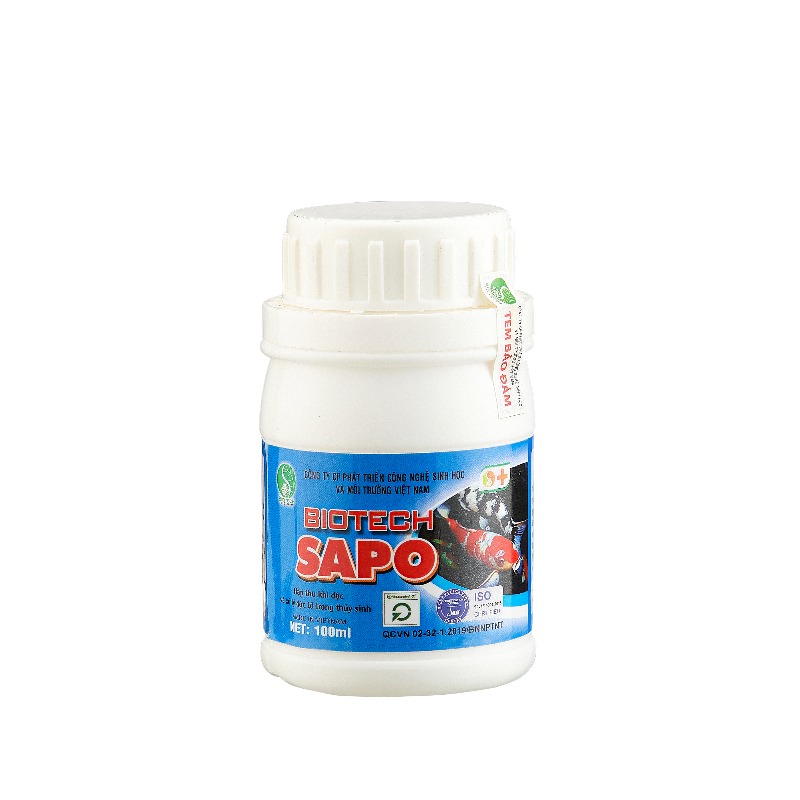 SAPO - hấp thụ khí độc và xử lý độc tố trong thủy sinh
